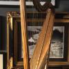 J & J Erat, 22-string single-action harp, probably an apprentice piece.
